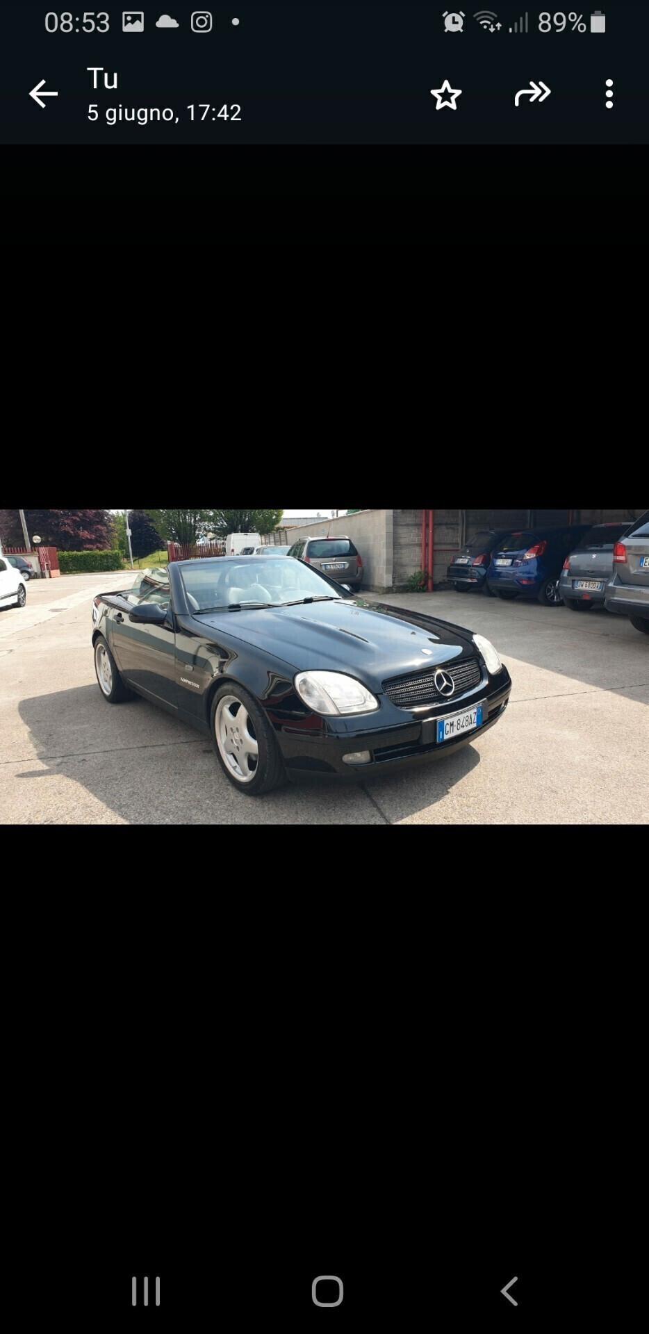 Mercedes-benz SLK 230 cat Kompressor