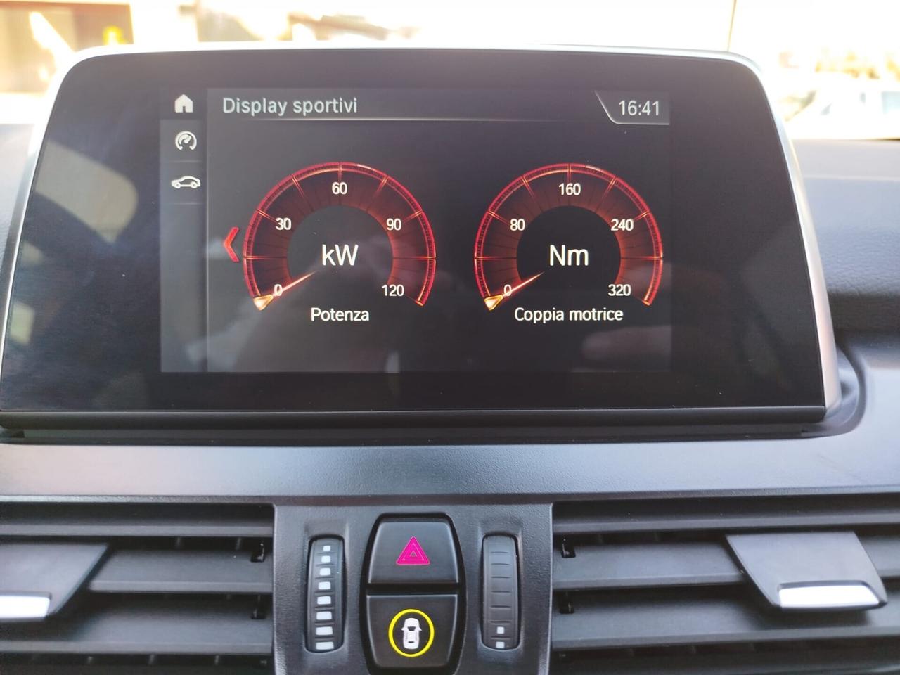 BMW 216d-AUTOMATICO*PREZZO VERO* UNIPRO- KM CERTI- GARANZIA 12 MESI