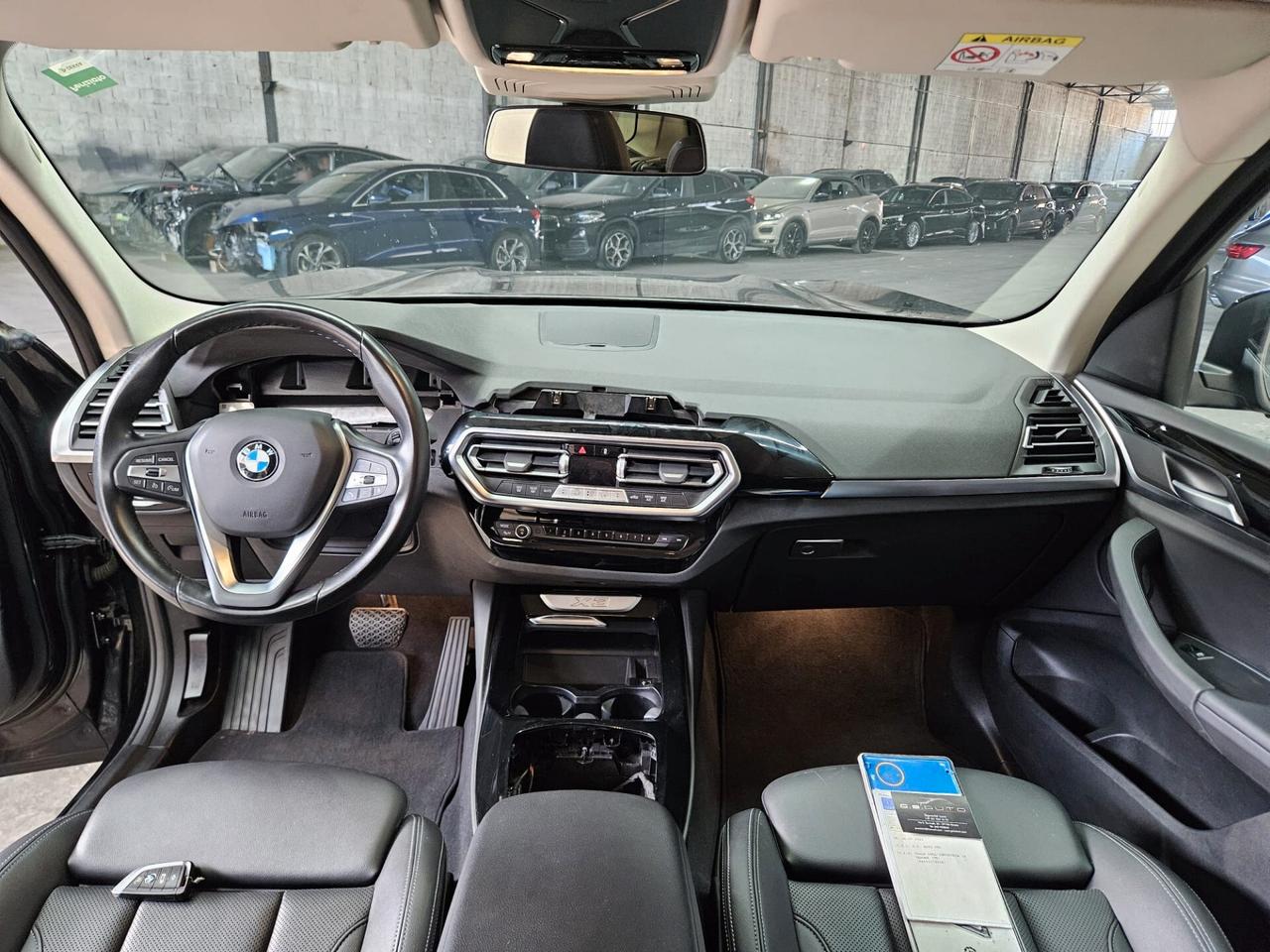 BMW X3 sdrive18d mhev 48V FURTO PARZIALE