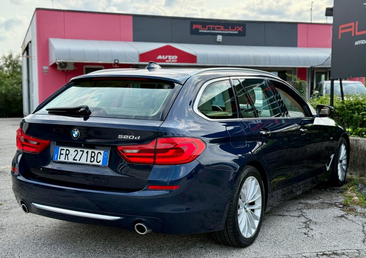 BMW 520d aut. Touring Luxury 2018 G31 GARANZIA 12MESI