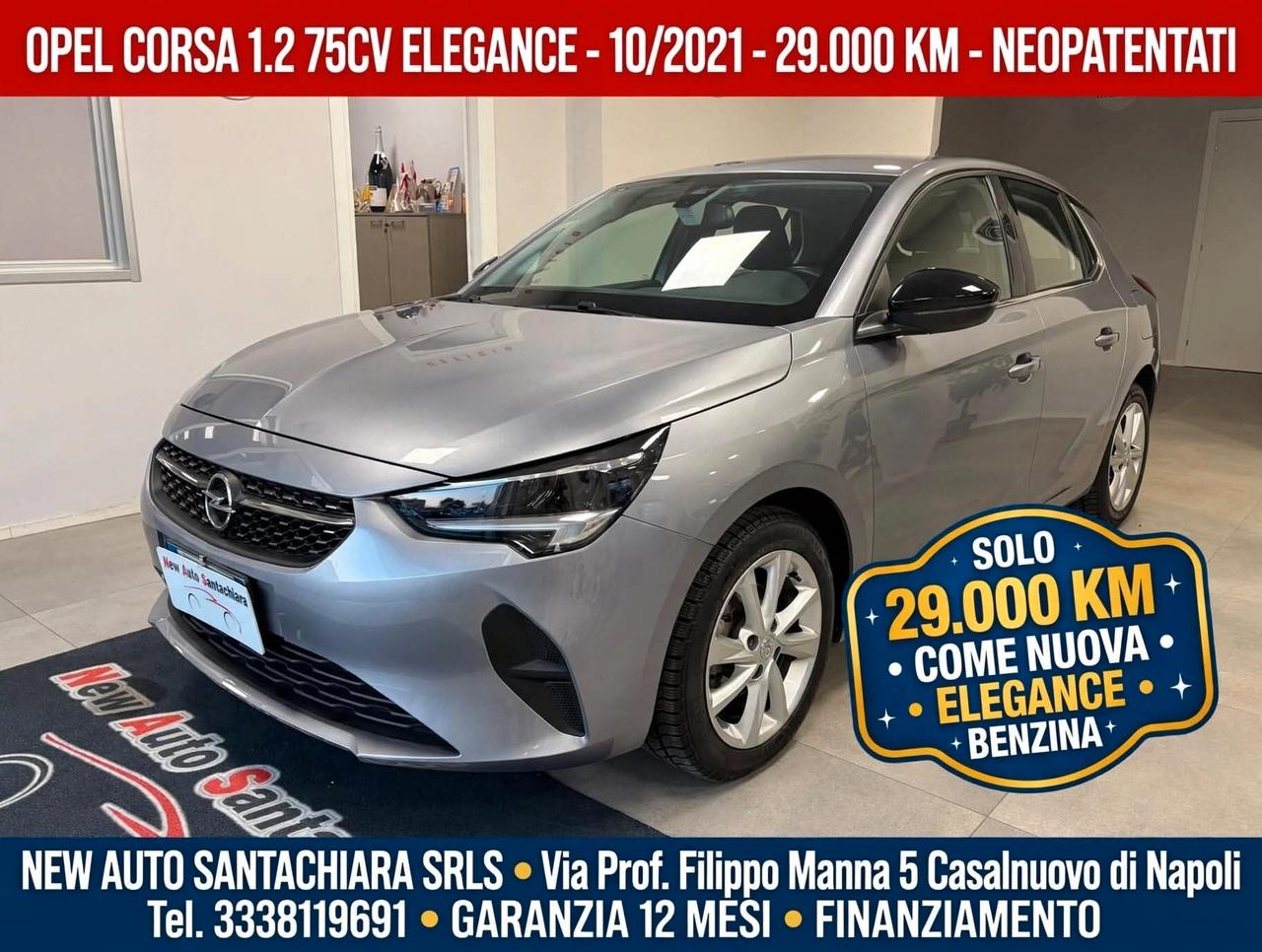 Opel Corsa 1.2 75 CV S&S Elegance