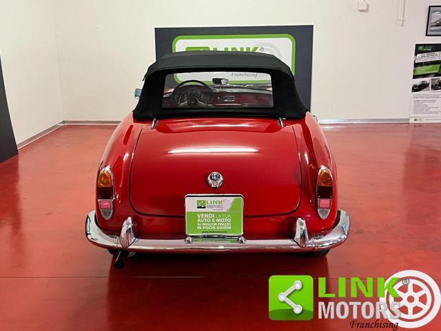 ALFA ROMEO Giulietta SPIDER 1.3 1962 - TARGA ORO con HARDTOP