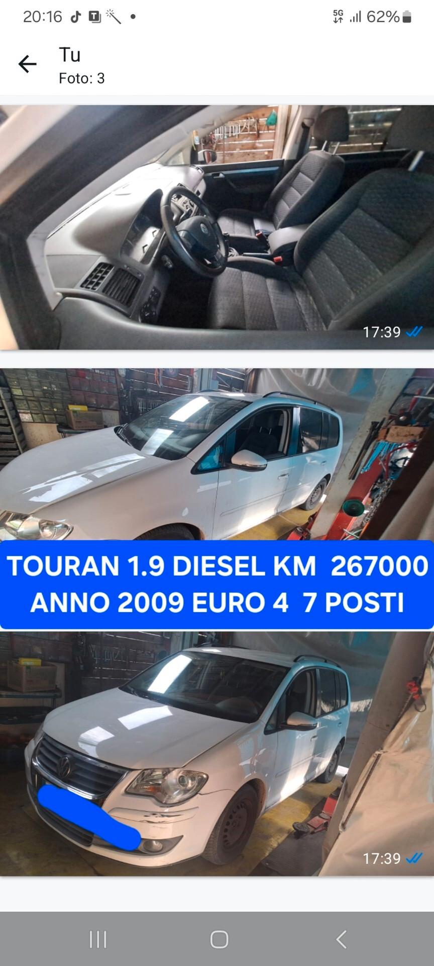 Volkswagen Touran 1.9 TDI 105CV DPF Highline