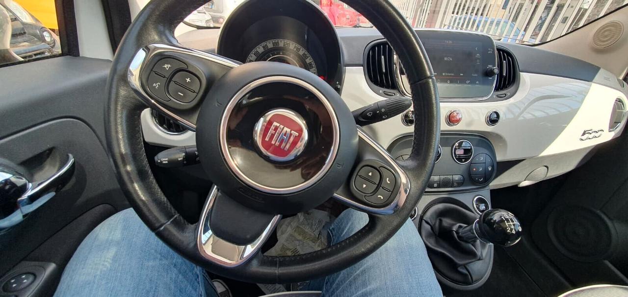 Fiat 500 1.2 Lounge White Pearl