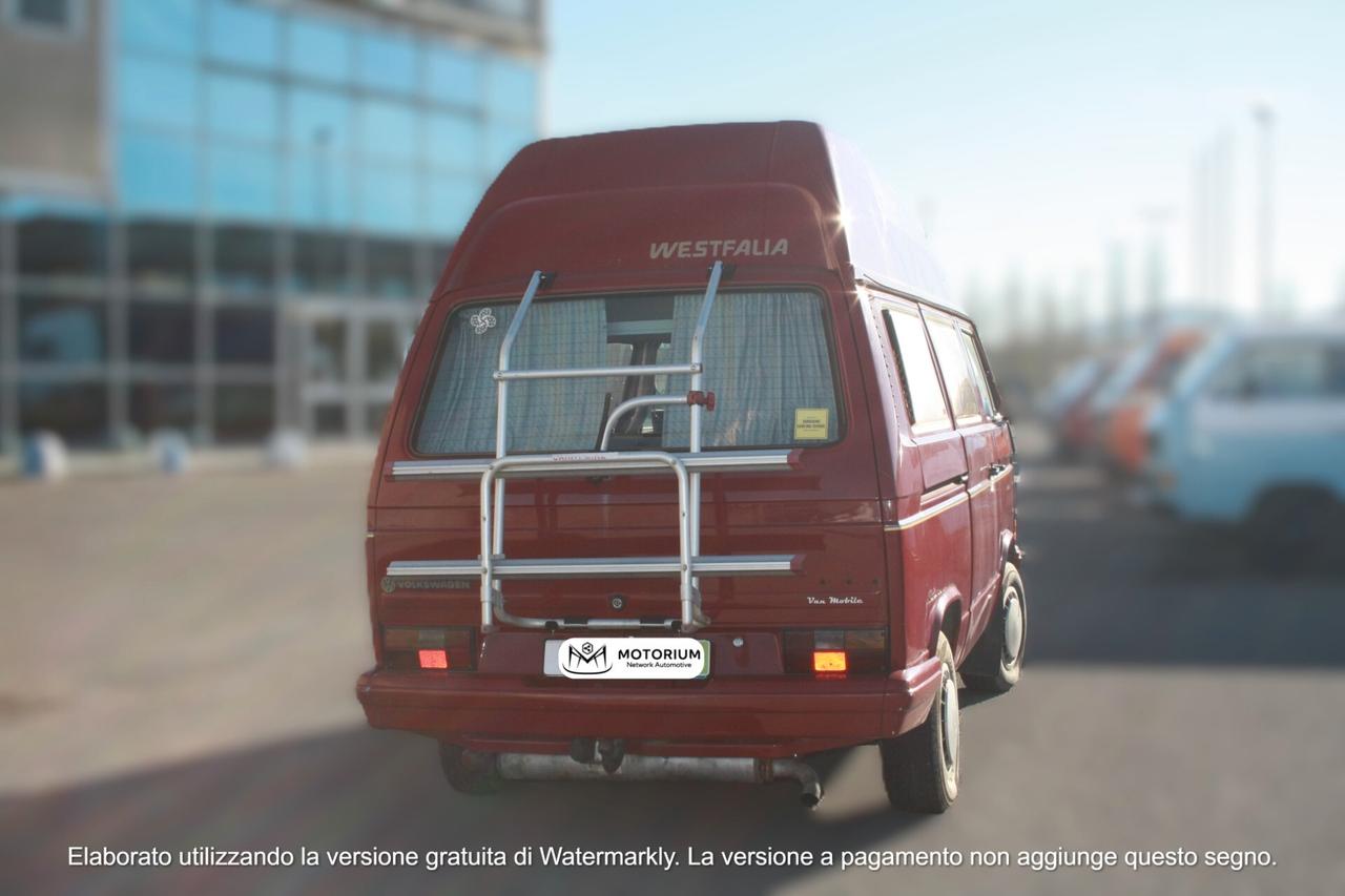 VOLKSWAGEN T3 CALIFORNIA WESTFALIA 1.6 T.D. DEL 1990 MOTORE RICONDIZIONATO