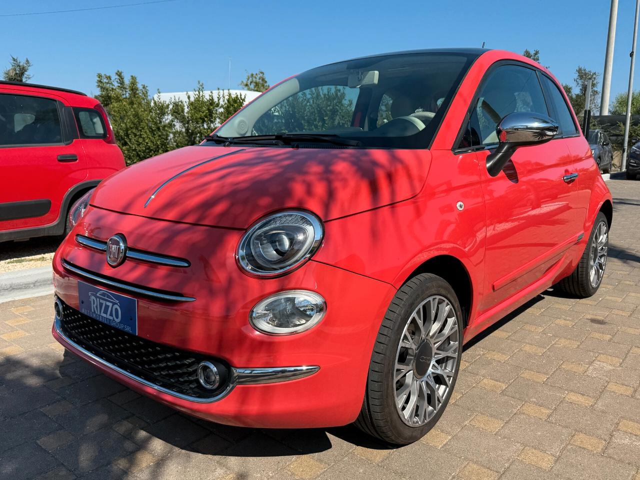 FIAT 500 1.2 LOUNGE EDITION KODAK NAVI TETTO PELLE