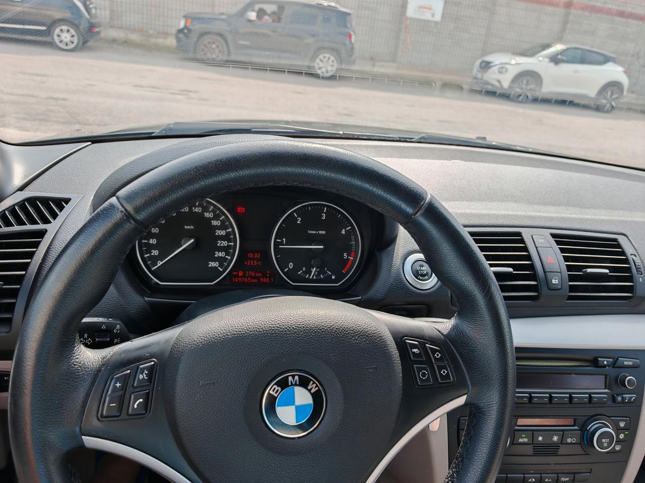 Bmw 120 BMW 120D CABRIO 177CV UNI PROP E MAI INCIDENTATA.