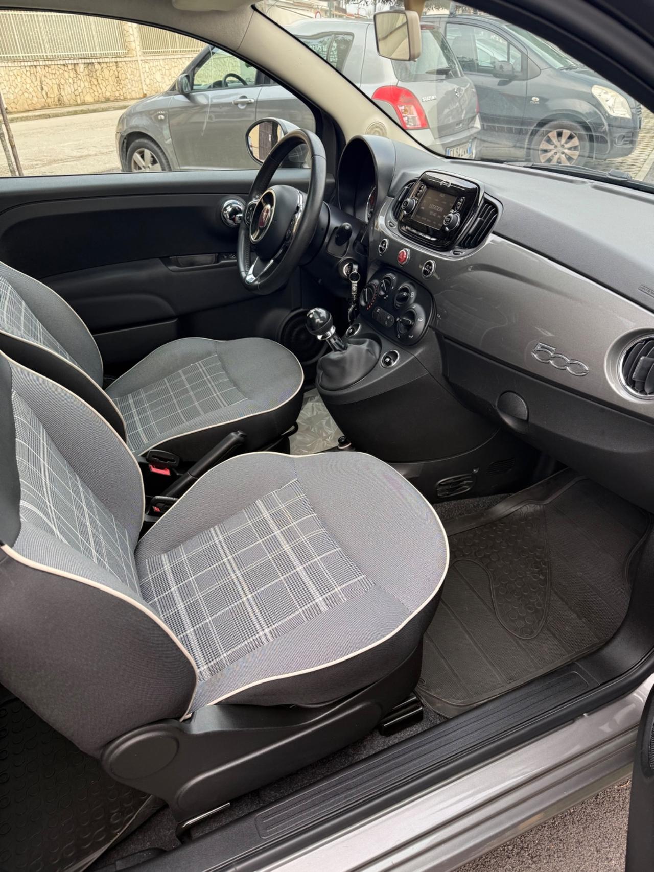 Fiat 500 1.2 Lounge zero sinistri italiana 2018