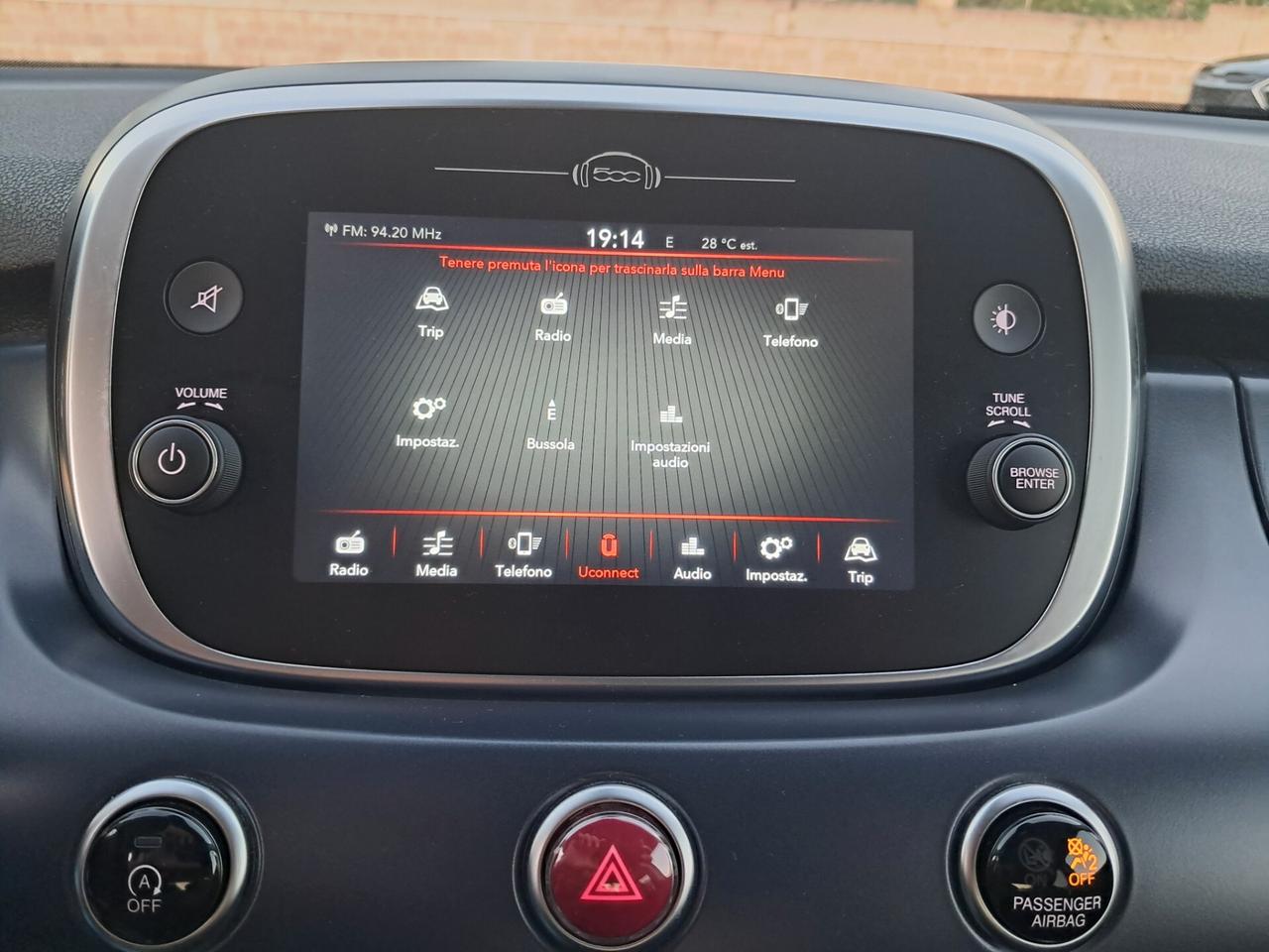 Fiat 500X 1.3-Mtj 95CV- CLIMA*CRUISE*LED