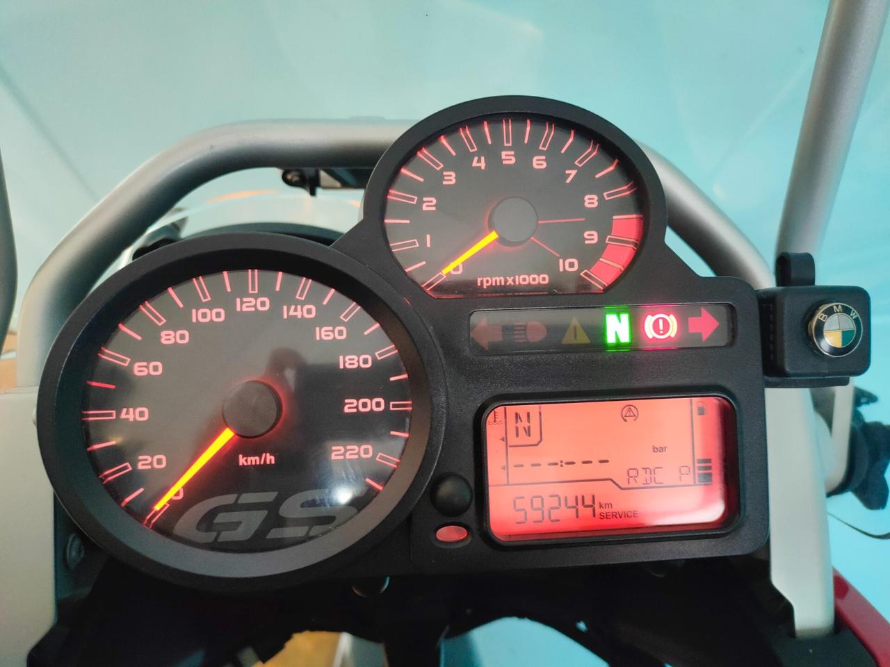 Bmw R 1200 GS Adventure con Tris valigie Alluminio