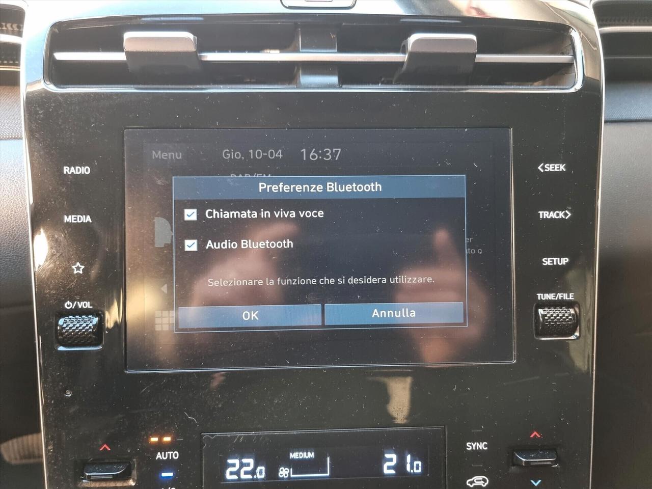 Hyundai Tucson 1.6 T-GDI 48V DCT XLine 36 MESI GARANZIA ITALIANA