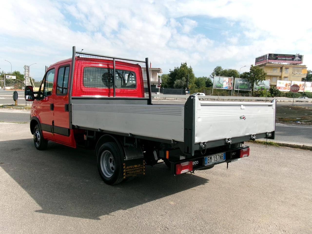 Iveco Daily 35C13 2.3 130CV EURO 5 DOPPIA CABINA 7P RIBALTABILE TRILATERALE