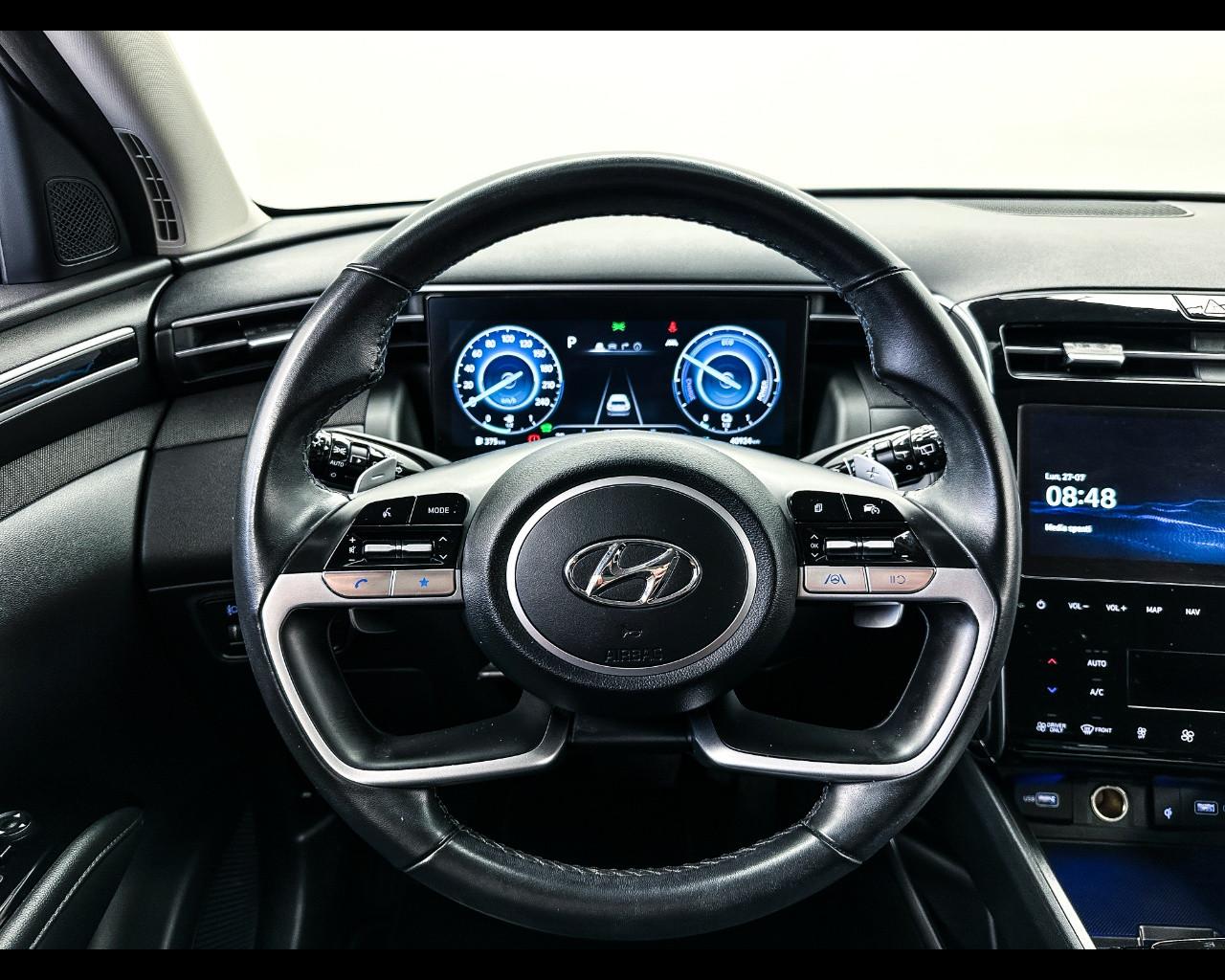 HYUNDAI Tucson 3ª serie - Tucson 1.6 HEV aut. XLine