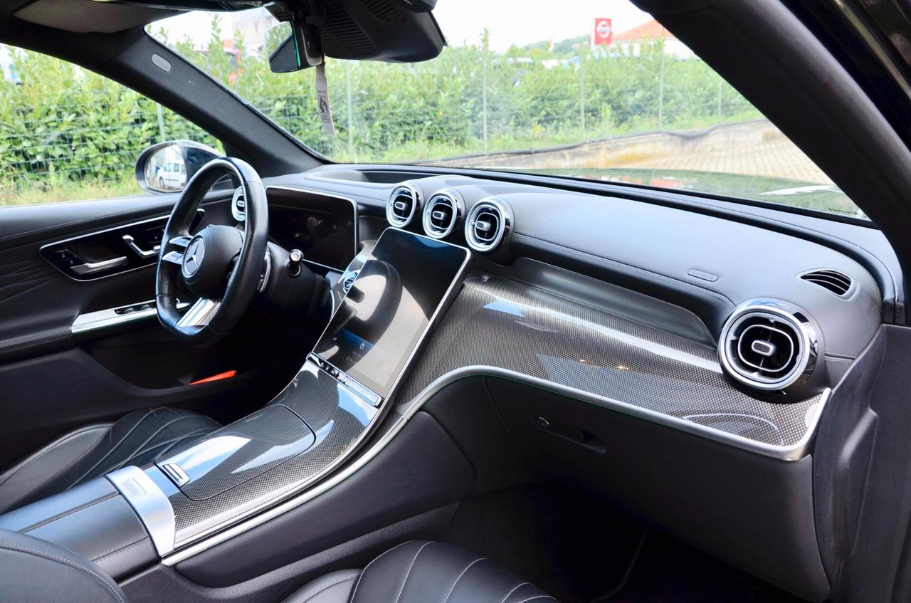 MERCEDES-BENZ GLC 220d PREMIUM AMG LINE 4MATIC 197cv AUTO, TETTO, HI-FI BURMESTER, GANCIO TRAINO, FARI ADATTIVI, RETRO 360°, 20", PERMUTE