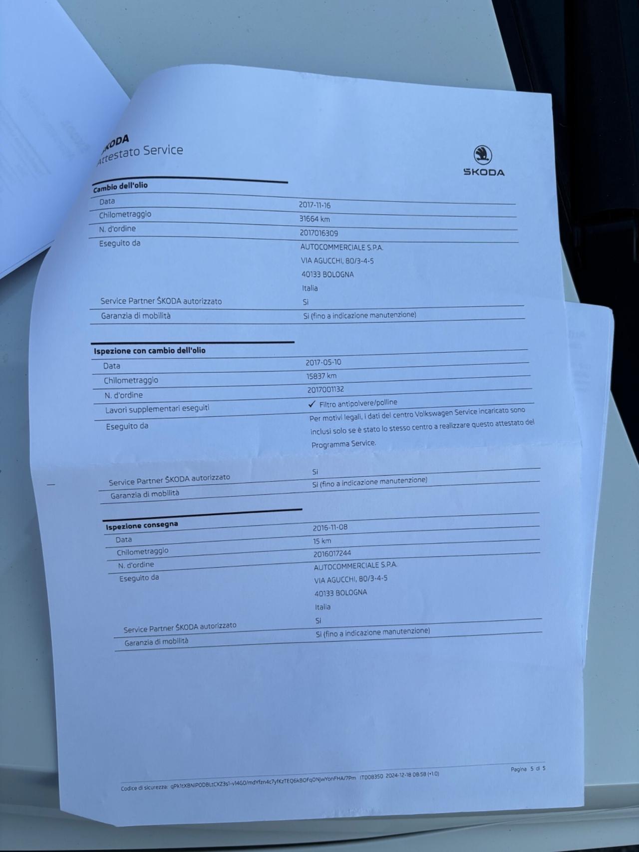 Skoda Octavia 1.4 TSI Wagon Executive G-Tec OK Neopatentati