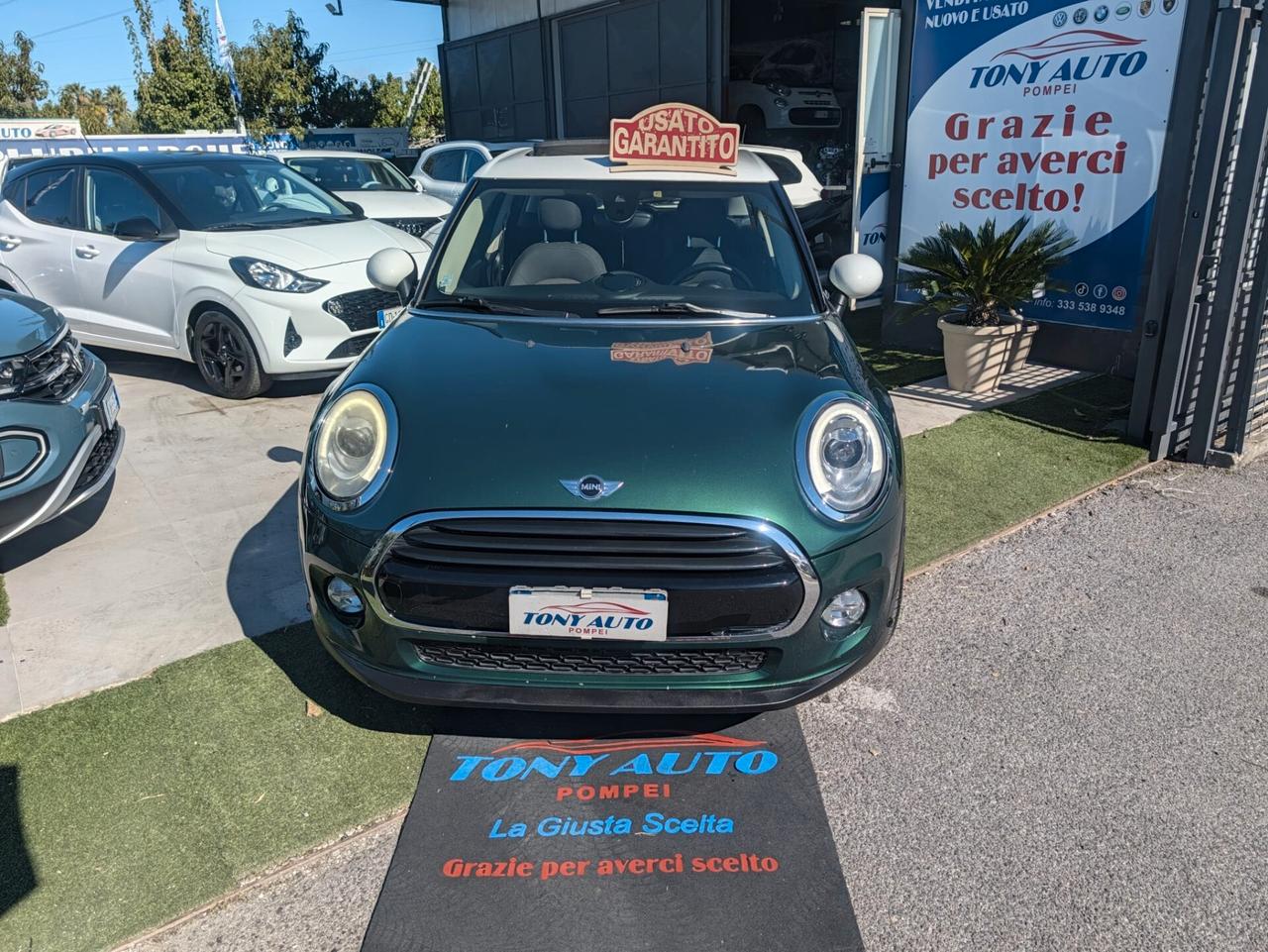 Mini 1.5 Cooper D SENSORI+TETTO+PARCHEGGIO AUTOMATICO
