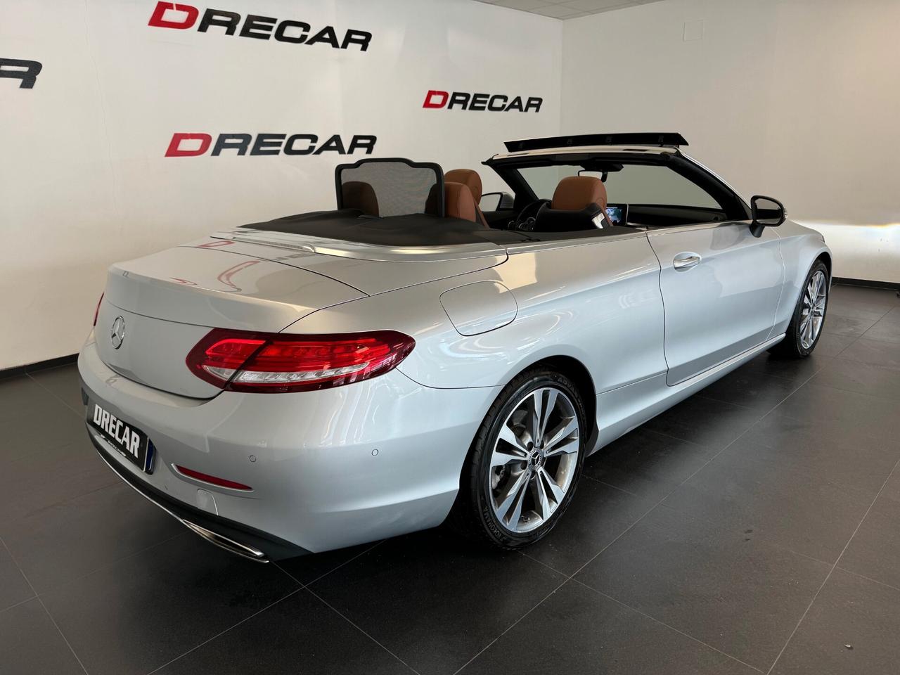 Mercedes-benz C 250 Automatic Cabrio Sport TAGLIANDI MERCEDES UNIPROP.