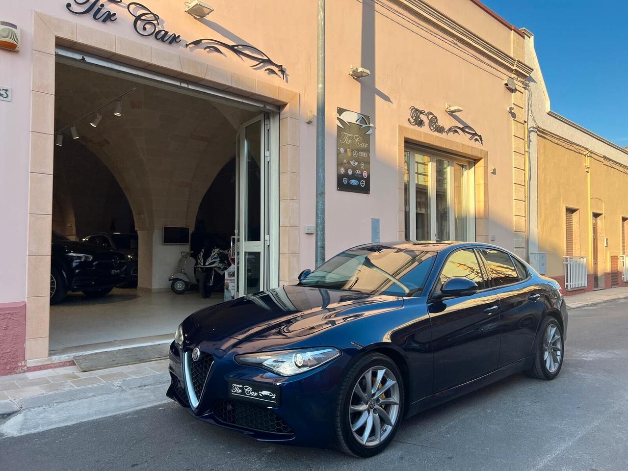 ALFA ROMEO GIULIA BLU MONTECARLO 2.2 160CV PELLE CRUISE CAM ANNO 2020