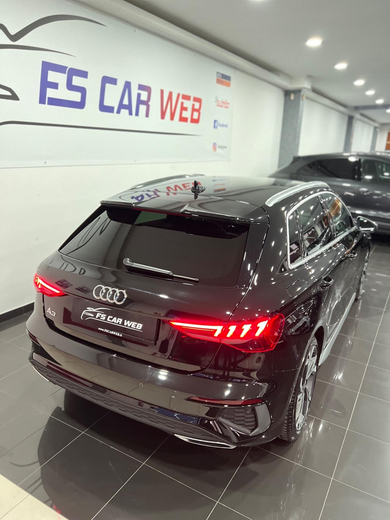 Audi A3 35 SPB 2.0 TDI STronic SLine Edition 150 cv