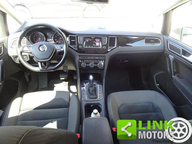 VOLKSWAGEN Golf Sportsvan 1.6 TDI 110CV DSG CINGHIA APPENA SOSTITUITA