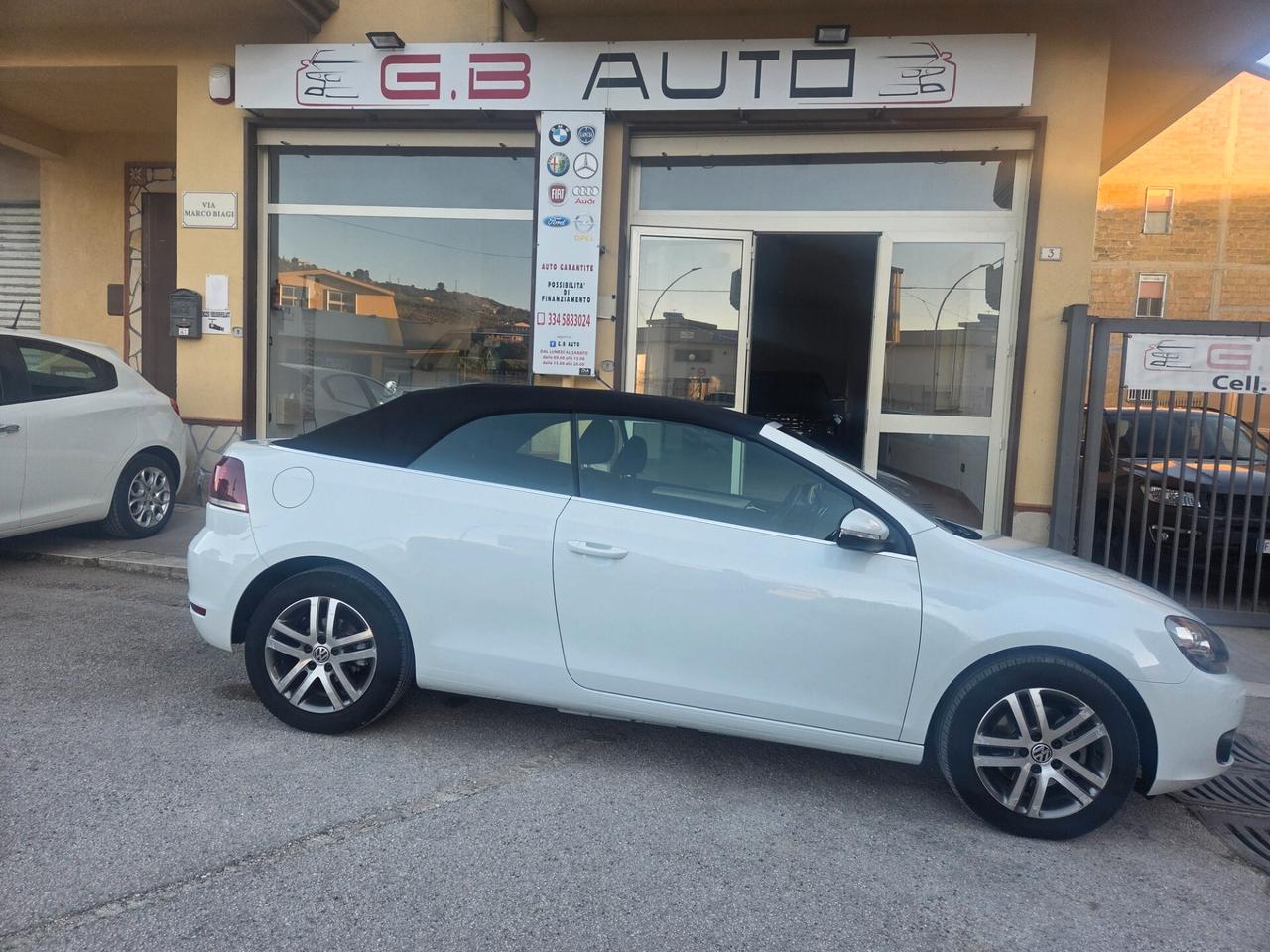 VW GOLF CABRIO ANNO 2015 SOLI 53000 KM CERTIFICATI