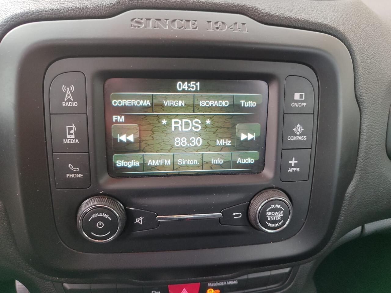 Jeep Renegade 1.6 Mjt 120 CV 2017 LONGITUDE BELLA!