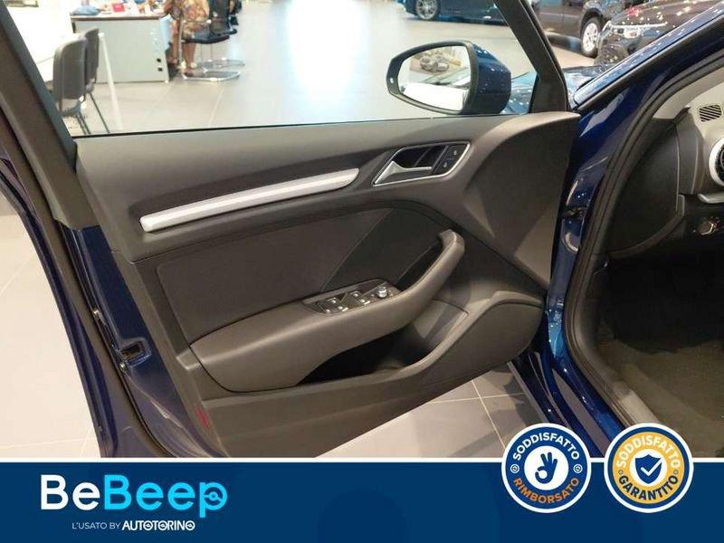 Audi A3 SPORTBACK 1.6 TDI BUSINESS 110CV S-TRONIC E6