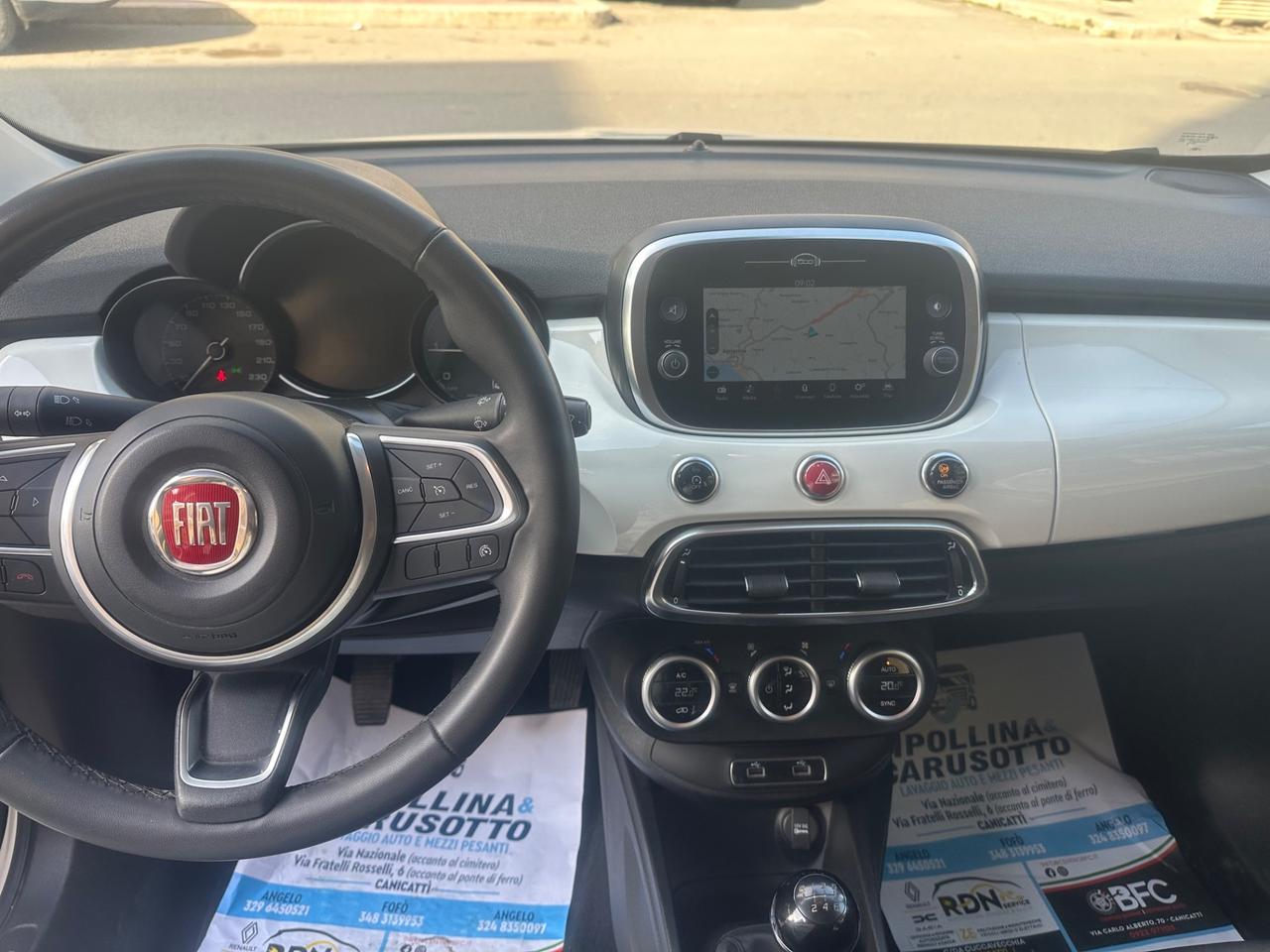 Fiat 500X 1.6 MTJ 120 CV City Cross 4/2020 KM 93495 CERT 1PROP