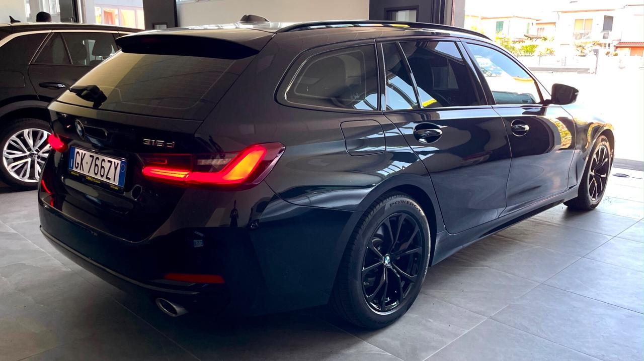 BMW 318D 48V TOURING ADVANTAGE 2.0 150CV - FARI FULL LED, VIRTUAL COCKPIT
