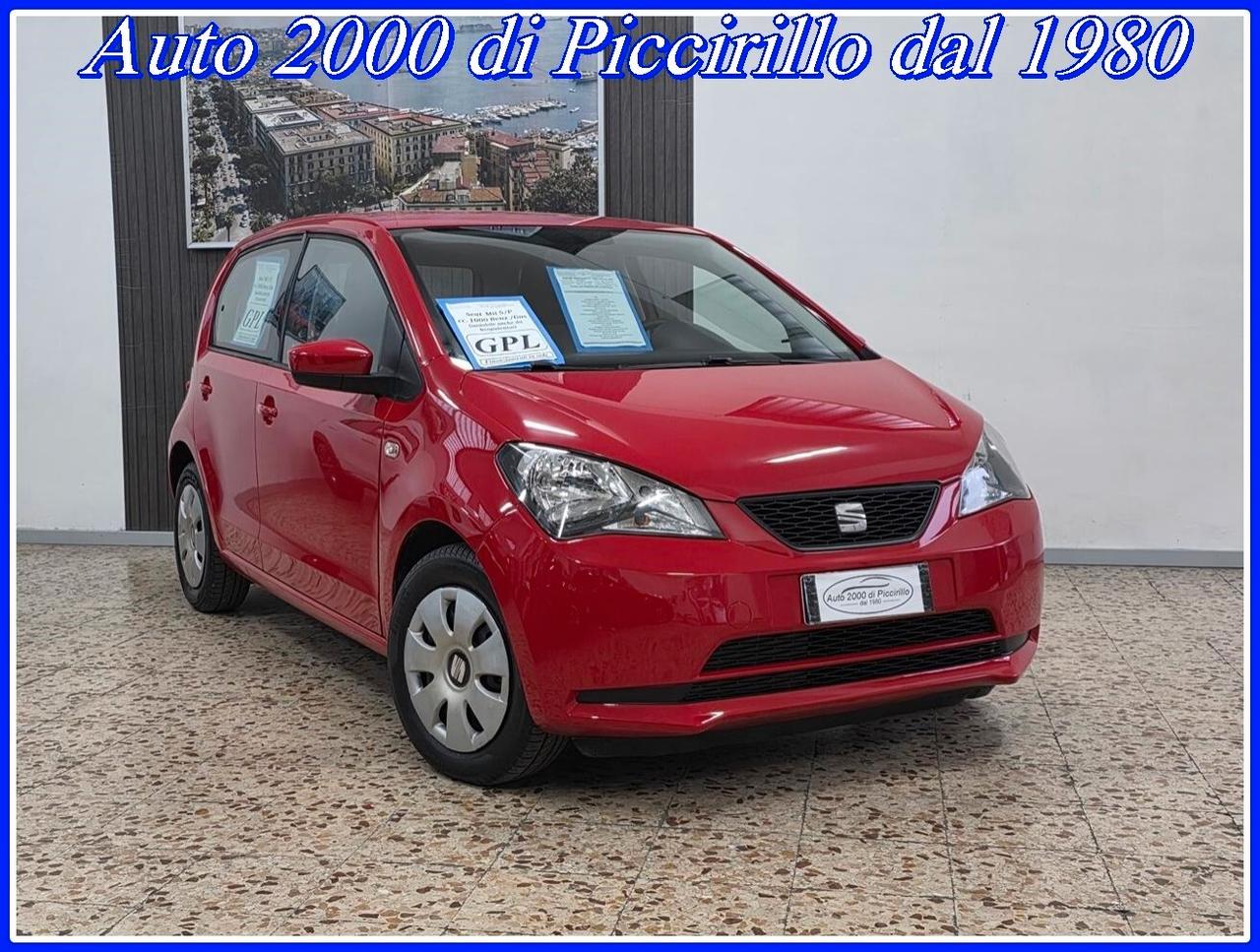 Seat Mii 5/P 1000 con GPL Garanzia 12 mesi