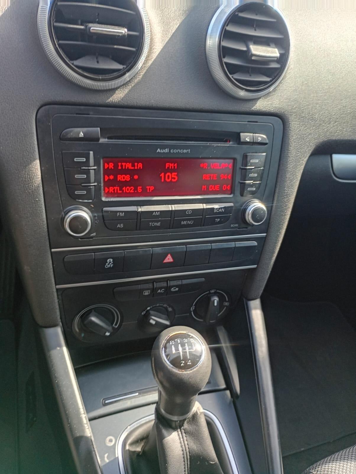 Audi A3 SPB 1.6 TDI 90 CV CR F.AP Ambiente