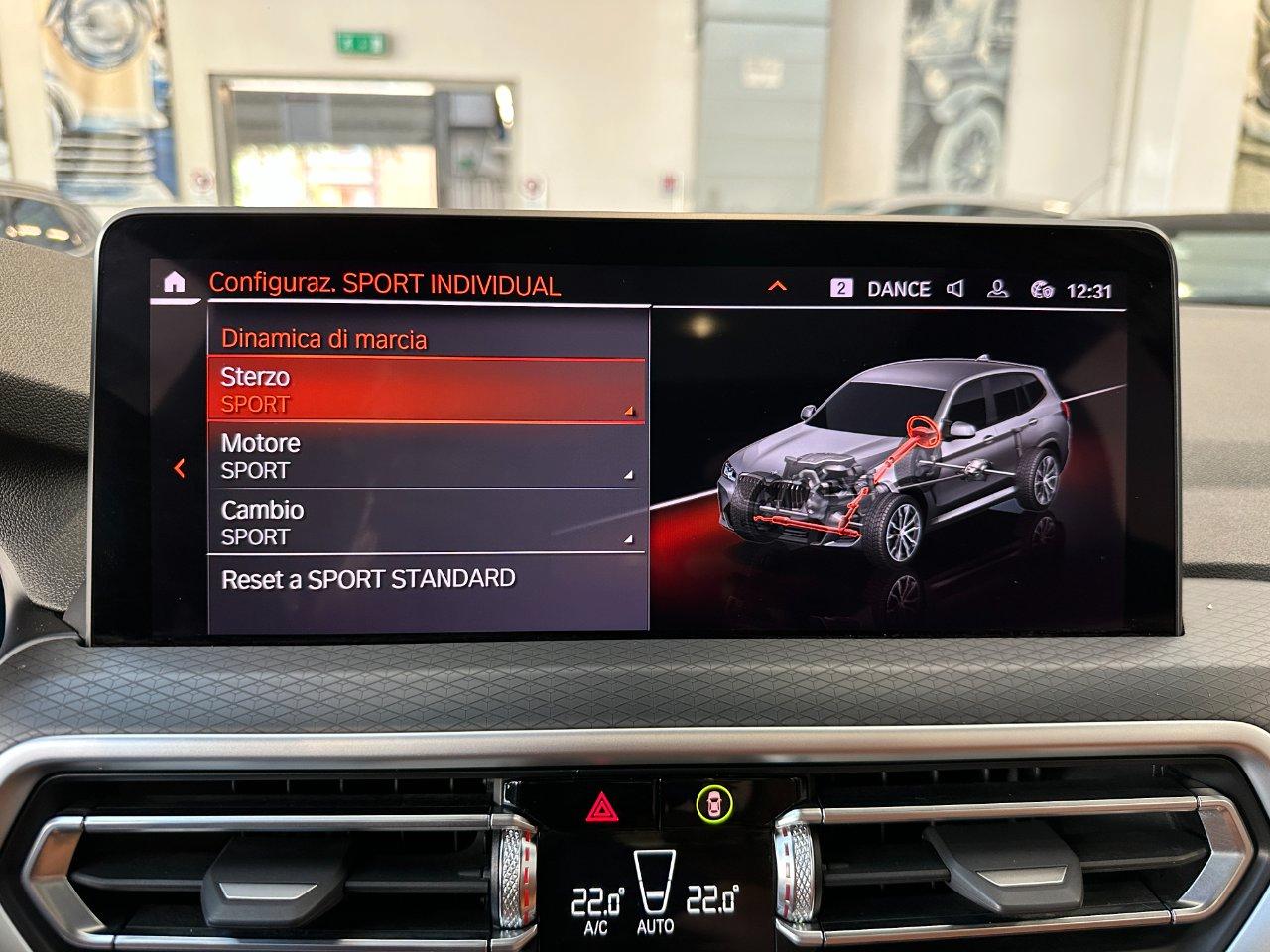 BMW X3 xdrive20d 48V Msport - 20"-Tetto-Harman/K-Carplay