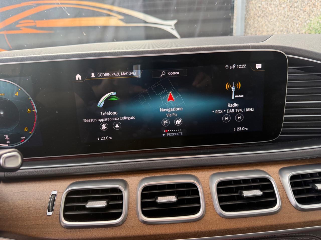 MERCEDES BENZ GLE 350 EURO6D PANORAMIC 7POSTI