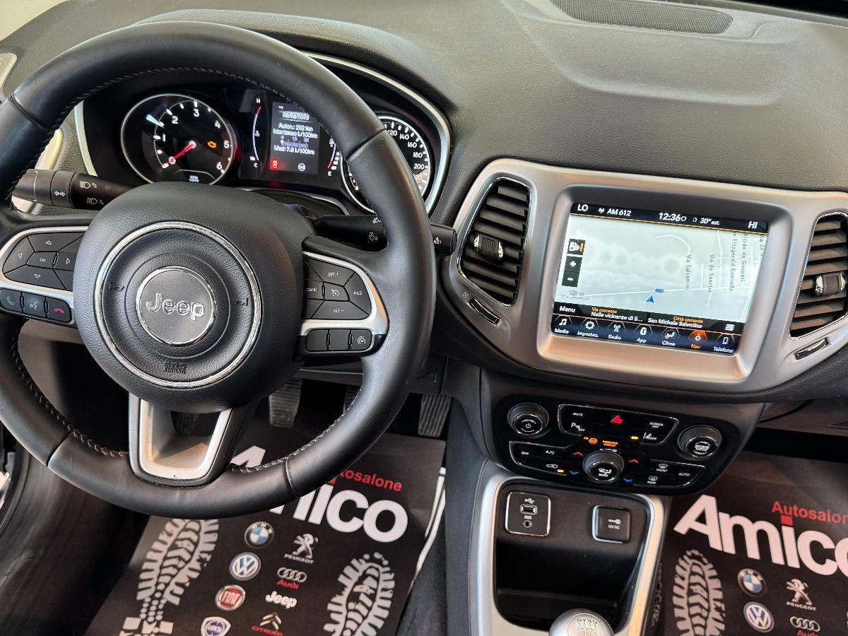 JEEP Compass 1.6 Mjt II 2WD Limited Pelle Navi Retroc