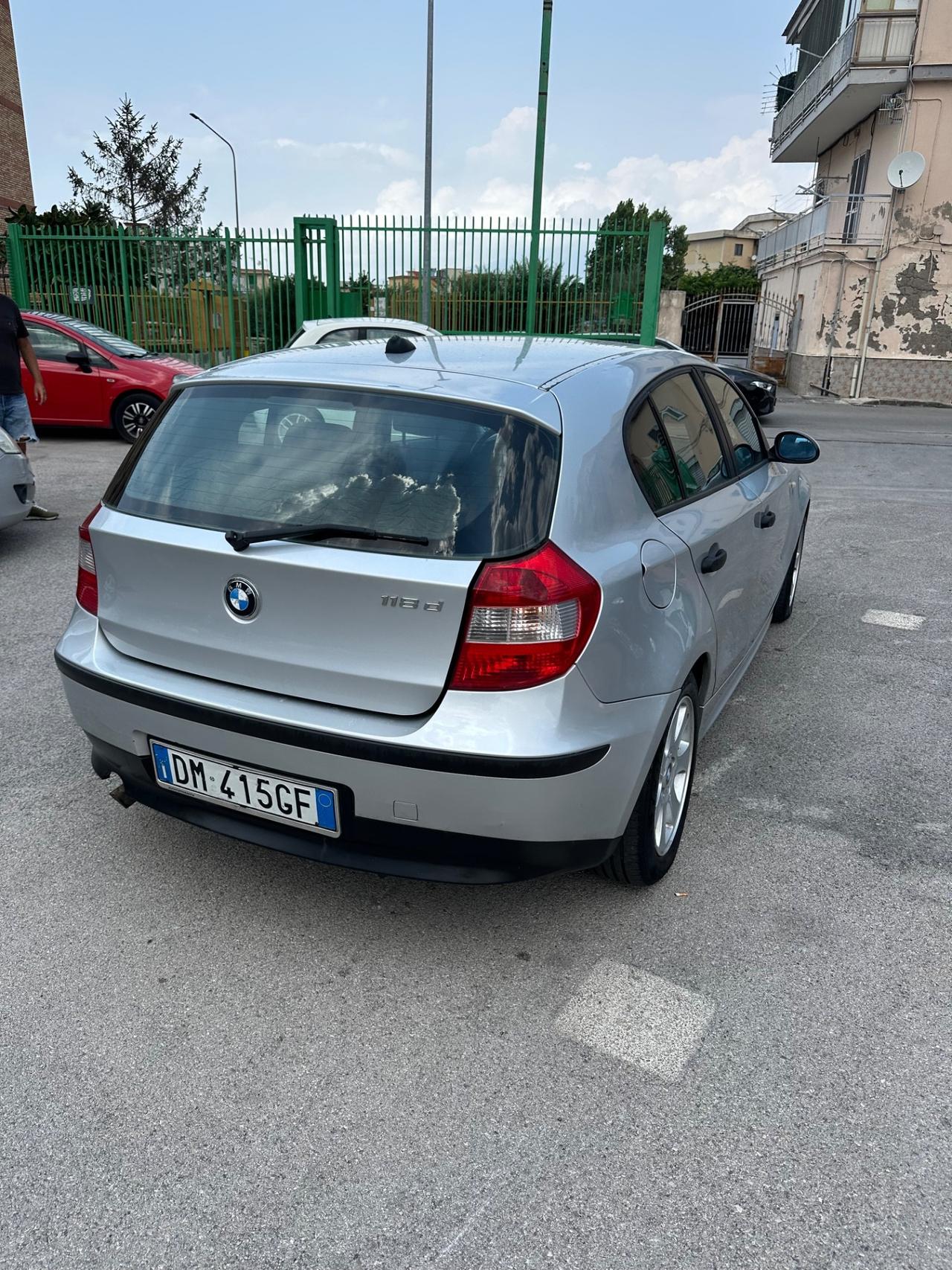 Bmw 118 118d cat 5 porte Futura DPF