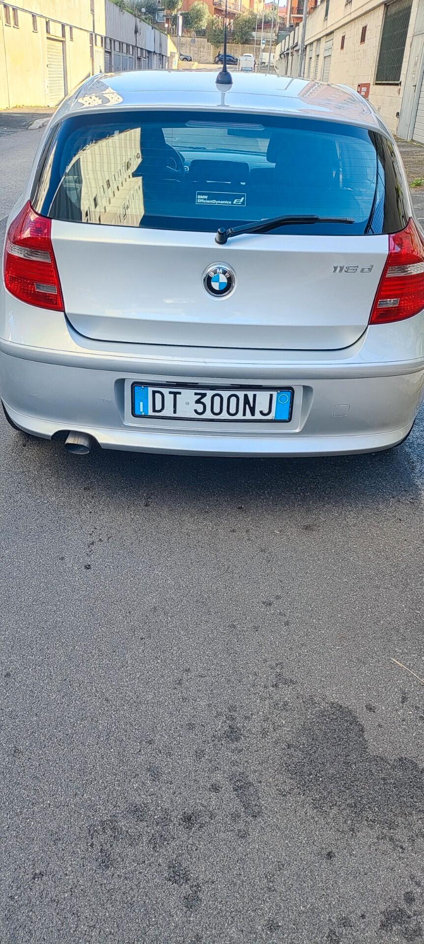 Bmw 118 118d cat 5 porte Attiva DPF euro 5