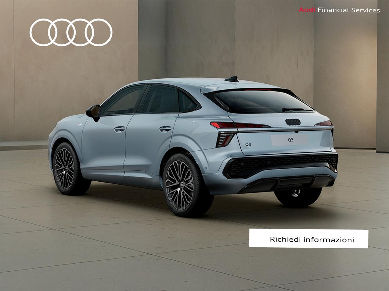 Audi Q3 sportback 2.0 tdi s line edition 150cv s-tronic