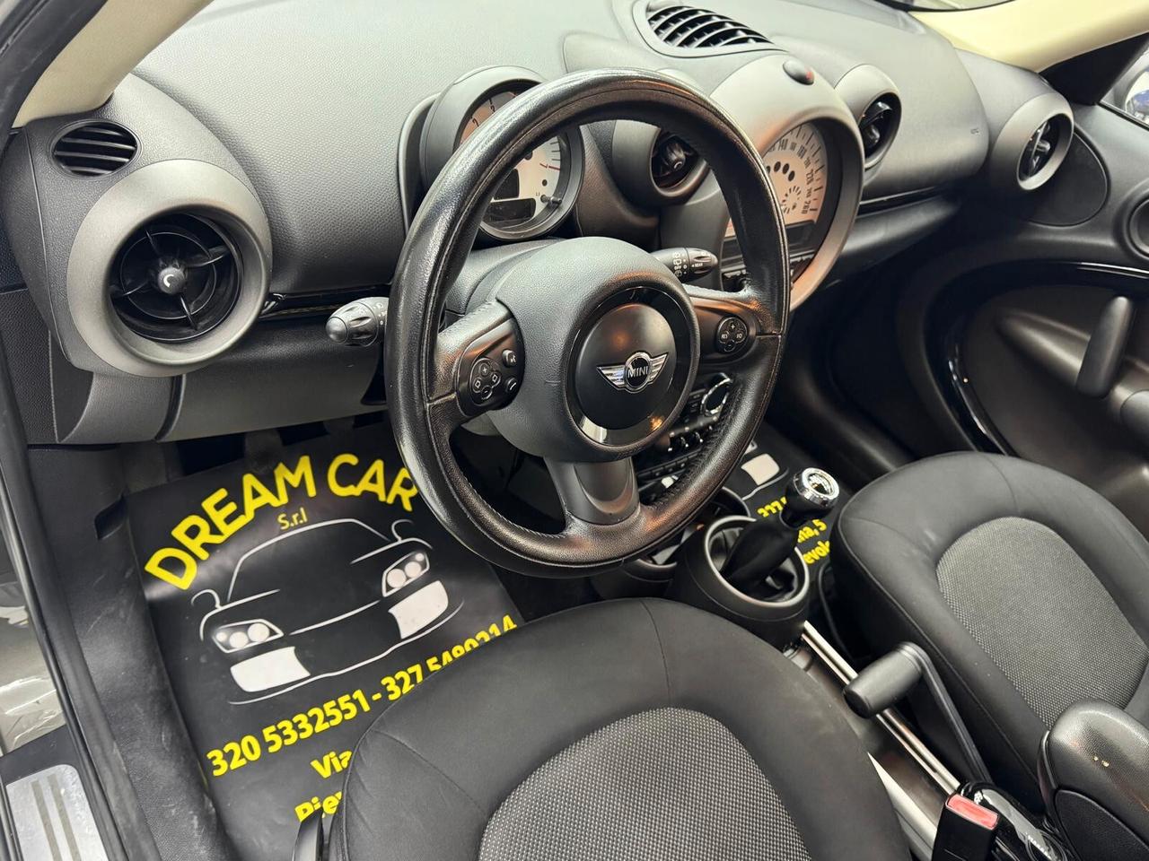 Mini Cooper D Countryman 1.6 diesel 111Cv -Ok Neopatentati