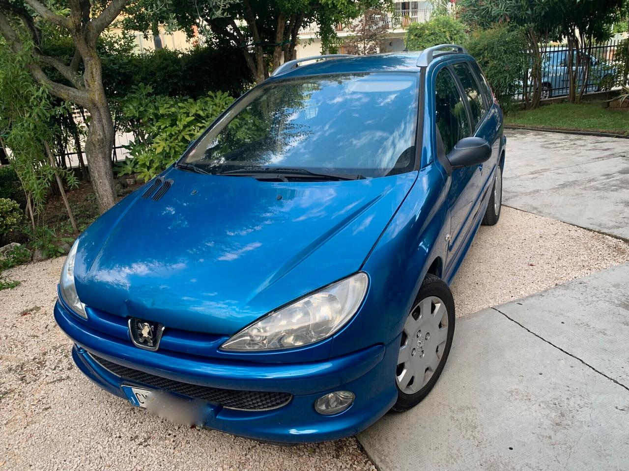 Peugeot 206 1.6 16V SW XS metano motore nuovo metano