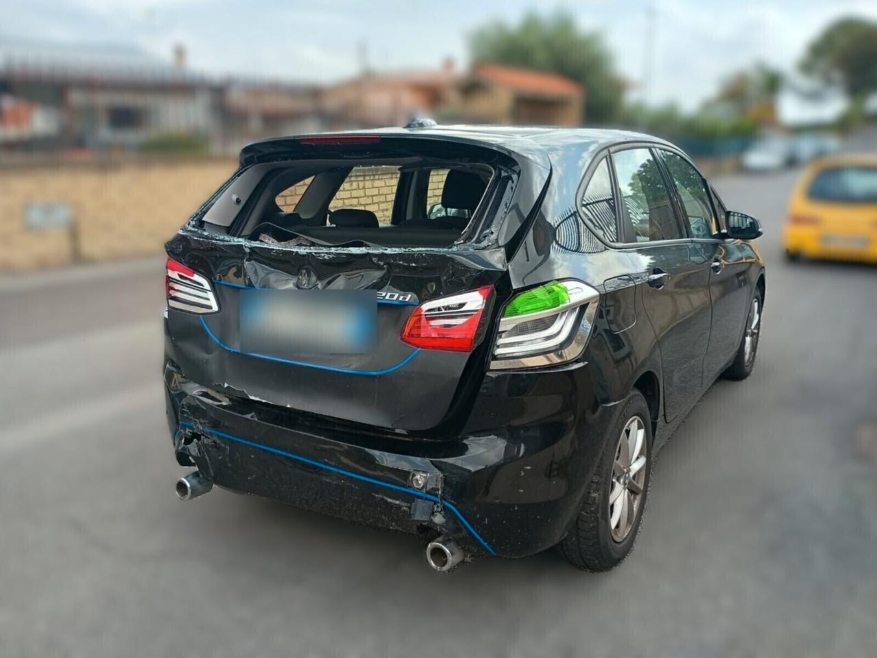 Bmw 220d Tourer 190CV Aut. - 2020 Incidentata