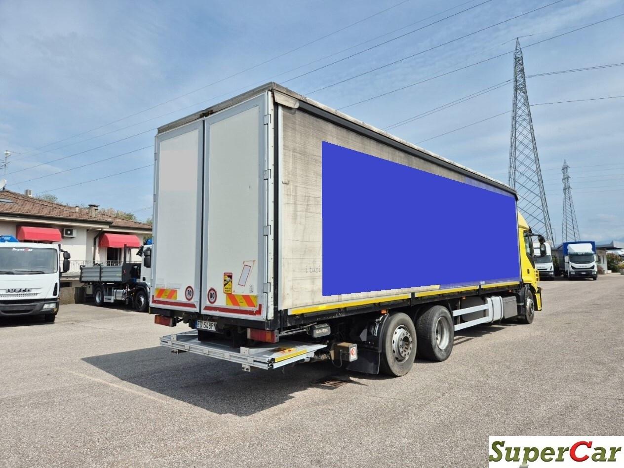 IVECO STRALIS 260S33 centina m 9,60 e sponda caricatrice