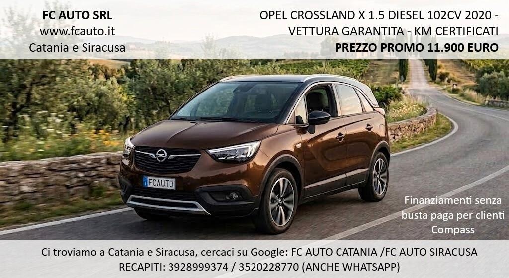 Opel Crossland X 1.5 diesel 2020 - UNI PROP