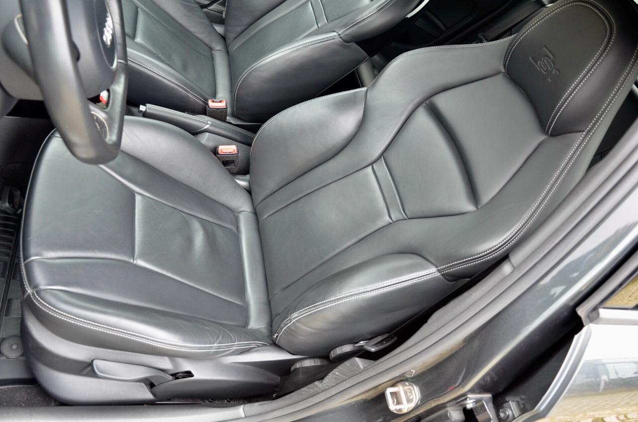 AUDI S1 SPORTBACK 2.0 TFSI QUATTRO 231cv 5p, UFF ITALIANA, SERVICE AUDI, SEDILI GUSCIO, PELLE, XENO, PERMUTE