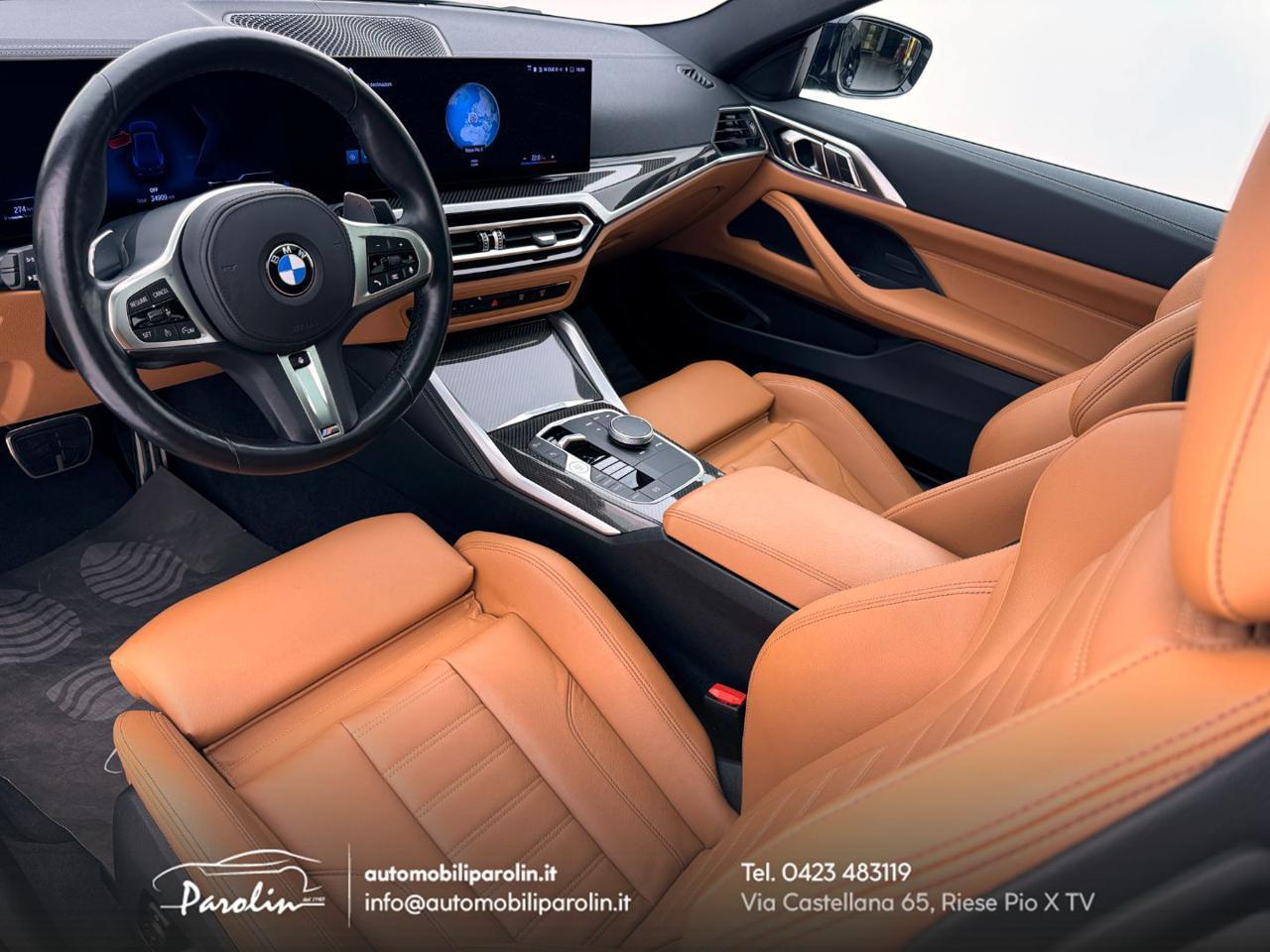 BMW 430 d 48V xDrive Coupé Msport Pro-Tetto-Laser-Assetto