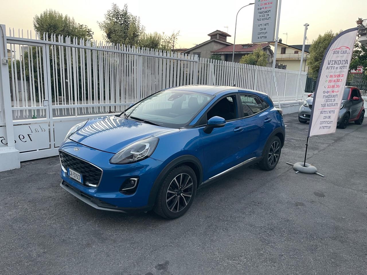 Ford Puma 1.0 EcoBoost Hybrid 125 CV S&S Titanium X KM CERTIFICATI!!!