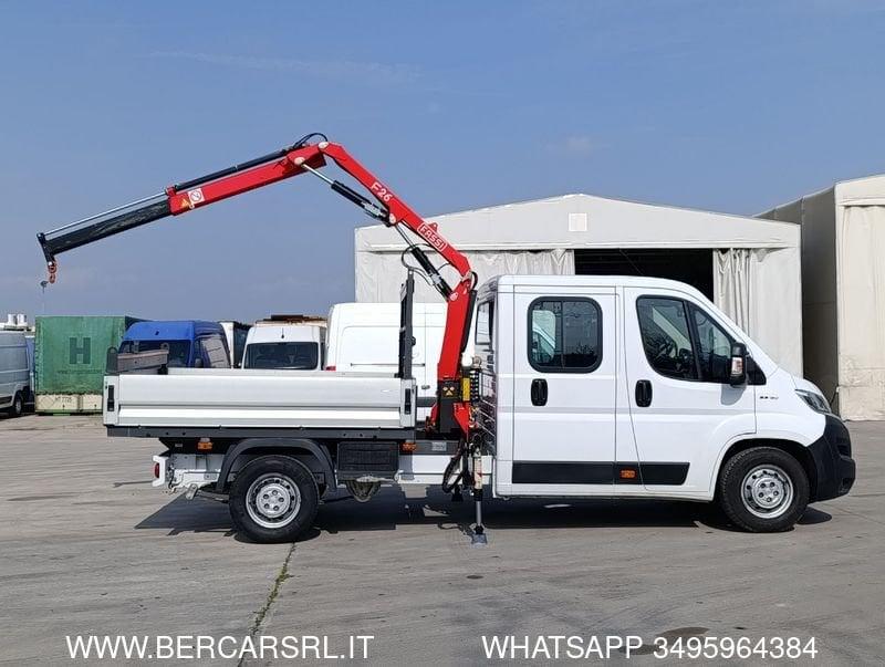 Fiat Ducato MAXI 35 LH1 2.3 Multijet 130CV 6M D.Cab.*GRU FASSI*CASSONE FISSO*