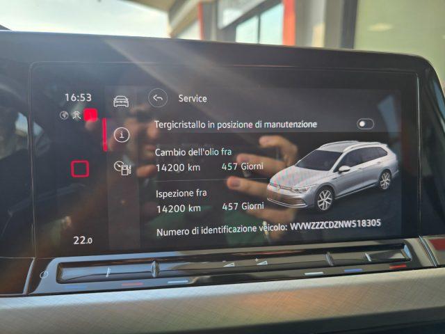 VOLKSWAGEN Golf Variant 2.0 TDI 150CV DSG UniPropiet Navi LED PREZZO REALE