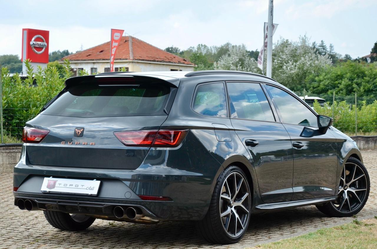 CUPRA LEON ST 2.0 TSI CUPRA R 4DRIVE 300cv DSG, UFF ITALIANA, SERVICE UFF SEAT, EURO 6D, SCARICO, FARI LED, PADDLE, NAVI, PERMUTE