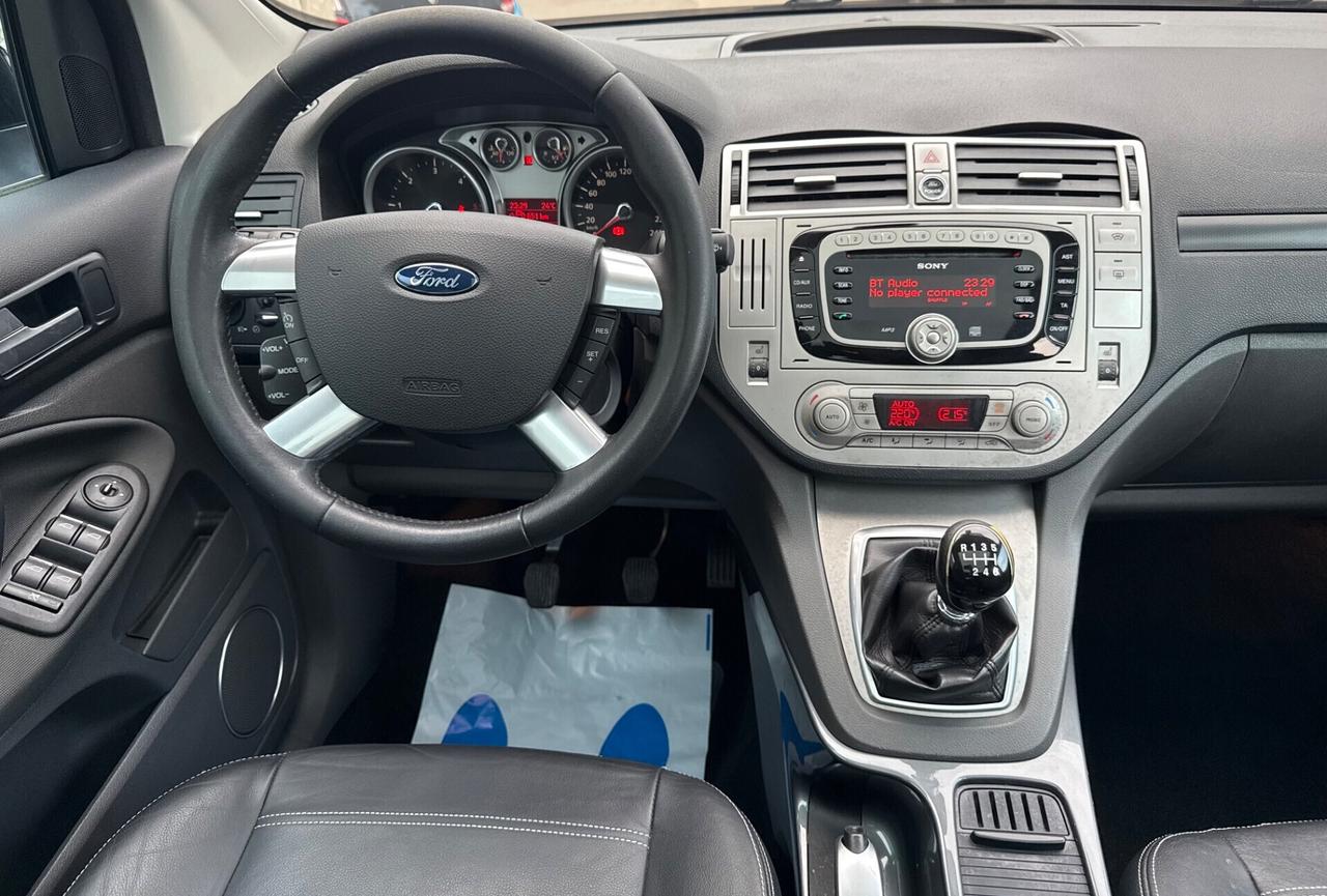 Ford Kuga 2.0 TDCi 136 CV 4WD Titanium,TETTO PANORAMICO,Pelle,Climatronic bizona,ecc.