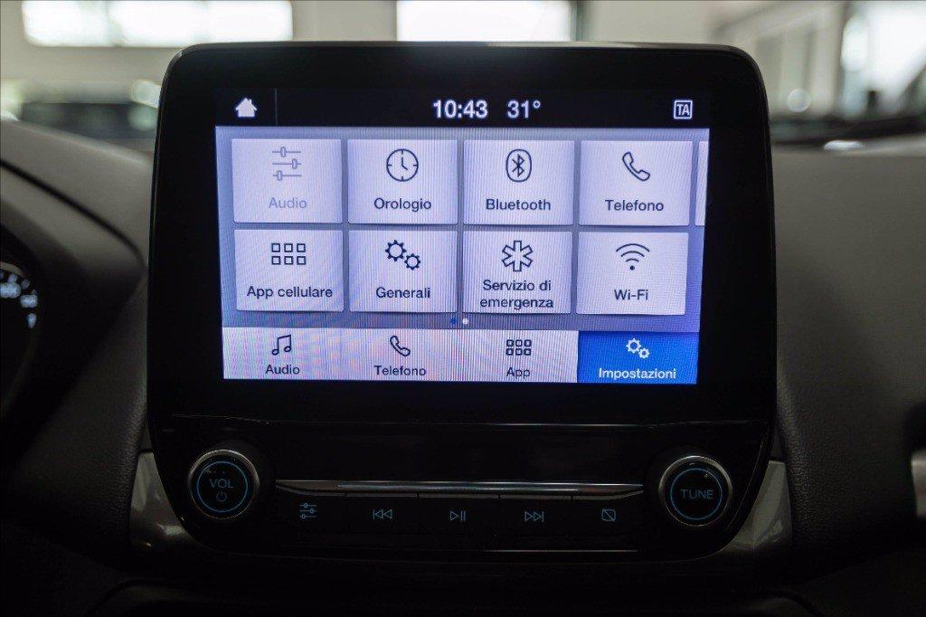 FORD EcoSport 1.0 ecoboost Plus 100cv my19 del 2019